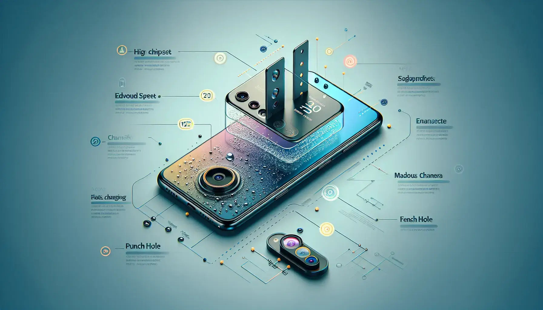OnePlus Ace 3V: The First with the SD 7+ Gen 3 design featuring high chipset and advanced features.