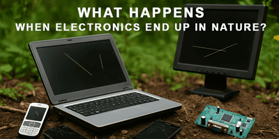 Electronics End Up in Nature - Fonezone.ae