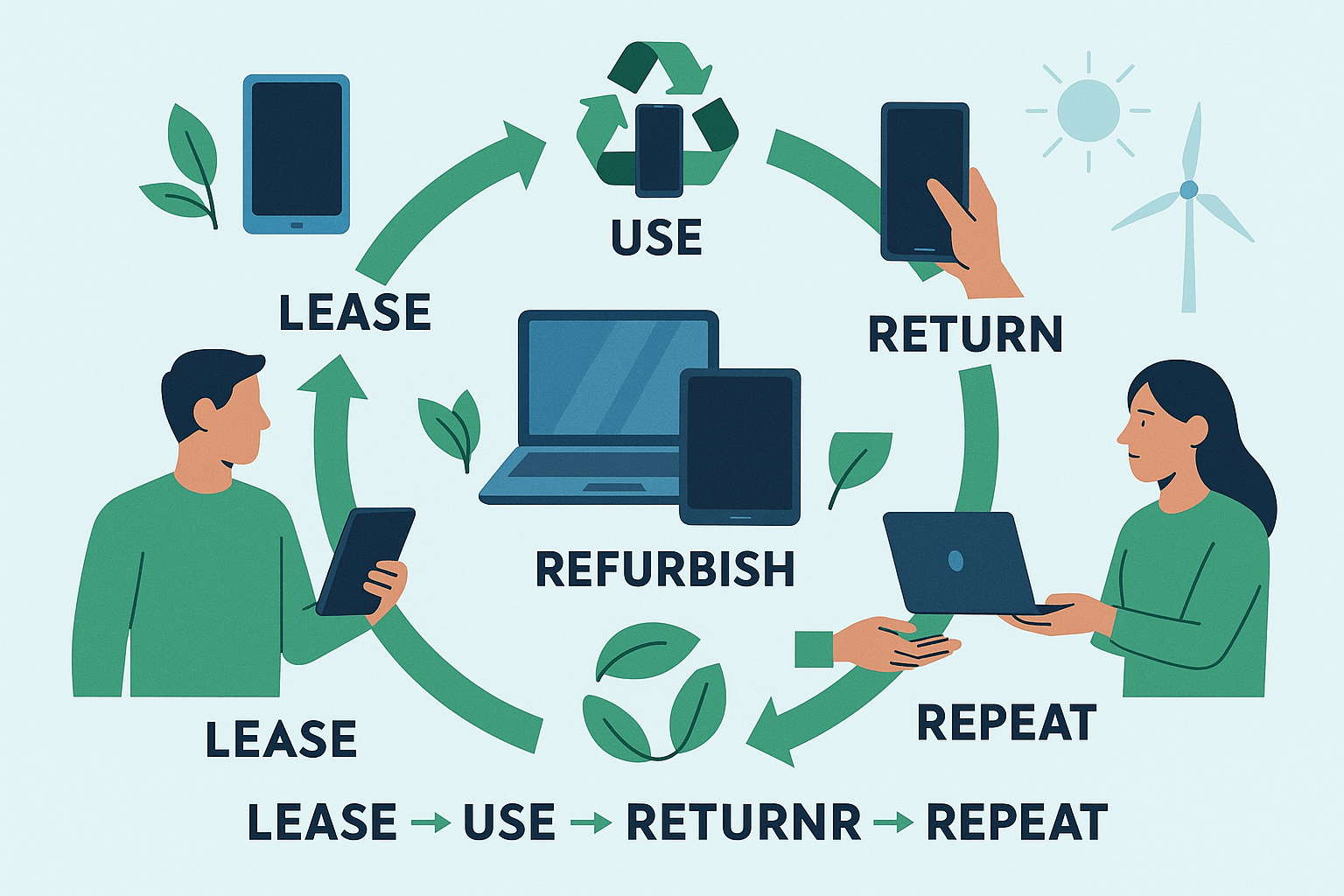 Could Leasing Devices Be the Future of Sustainable Tech? - Fonezone.ae
