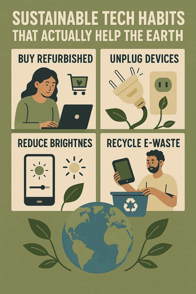 Sustainable Tech Habits - Fonezone.ae