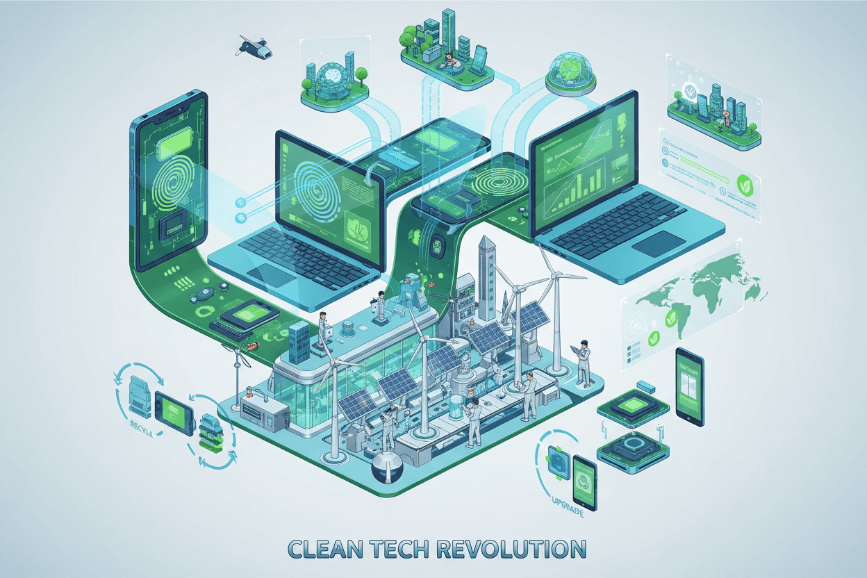 Sustainable Economic Growth with Clean Future Technologies - Fonezone