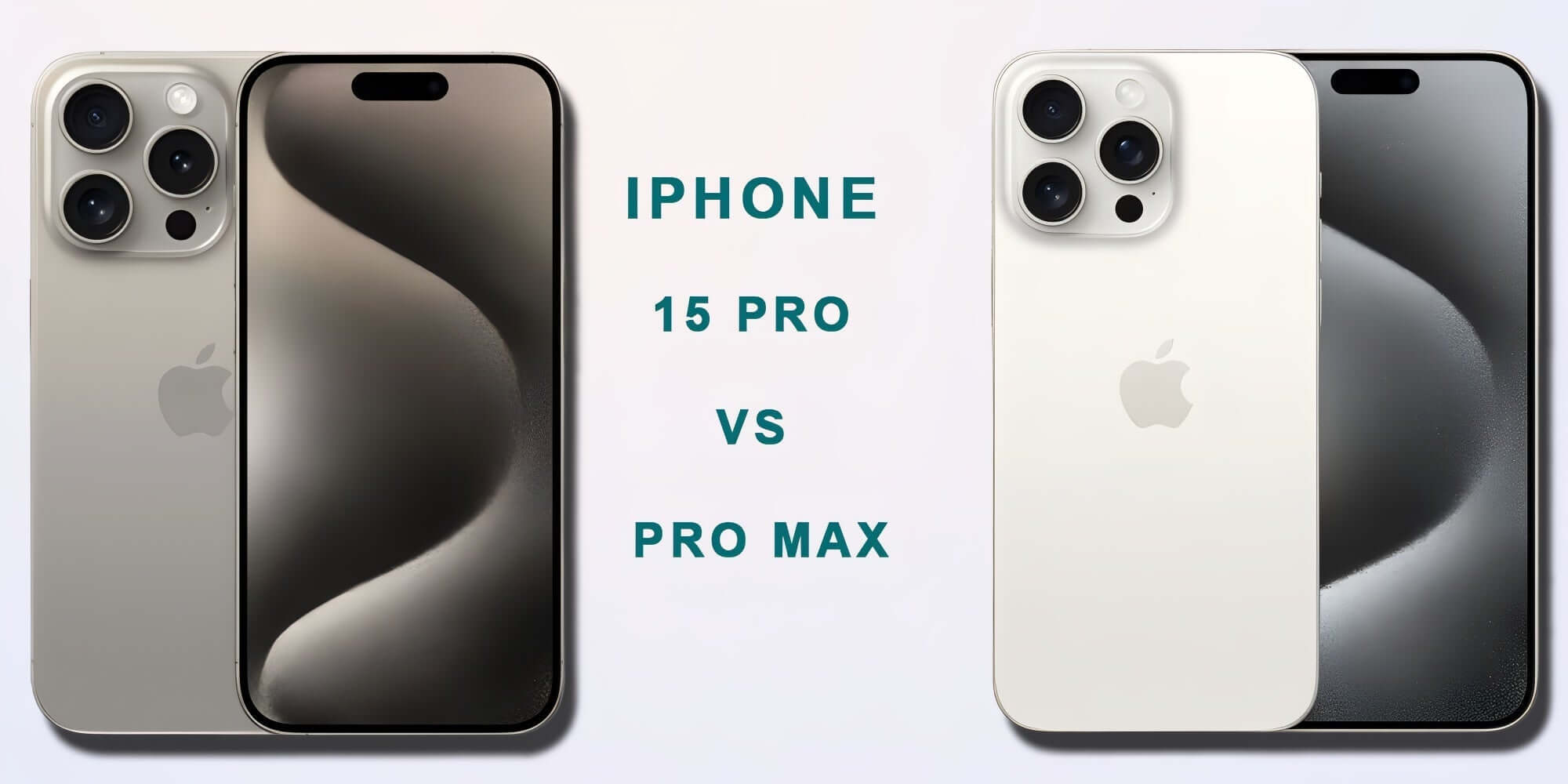 iPhone 15 Pro vs Pro Max - Fonezone.ae