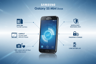 Samsung Galaxy S5 Mini Duos - Fonezone.ae