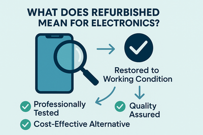 What Does Refurbished Mean for Electronics? - Fonezone.ae