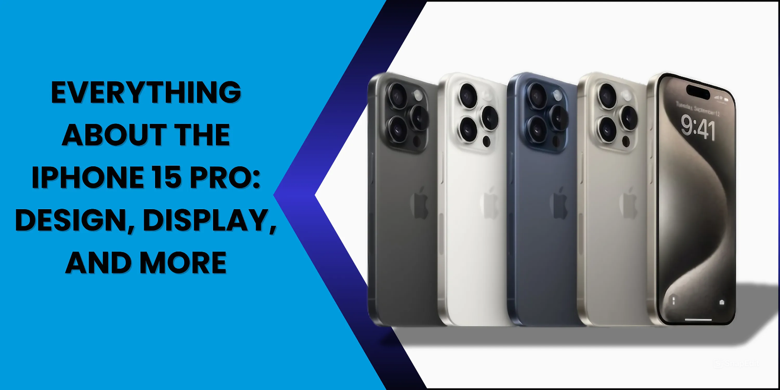 Everything about the iPhone 15 Pro Design, Display, and More - Fonezone.ae