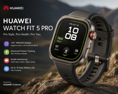 Huawei Watch Fit 5 Pro - Fonezone.ae