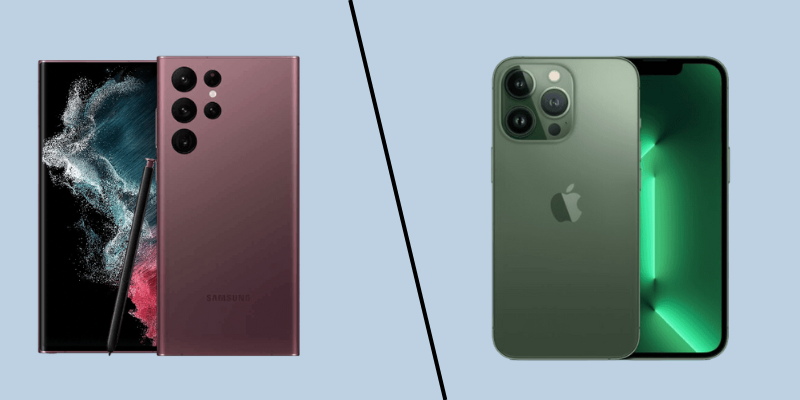 Samsung Galaxy S22 Ultra vs. Apple iPhone 13 Pro Max - Fonezone.ae