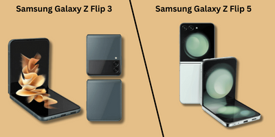 Samsung Galaxy Z Flip3 5G vs. Samsung Galaxy Z Flip5 5G - Fonezone.ae