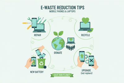 E-waste reduction tips - Fonezone.ae