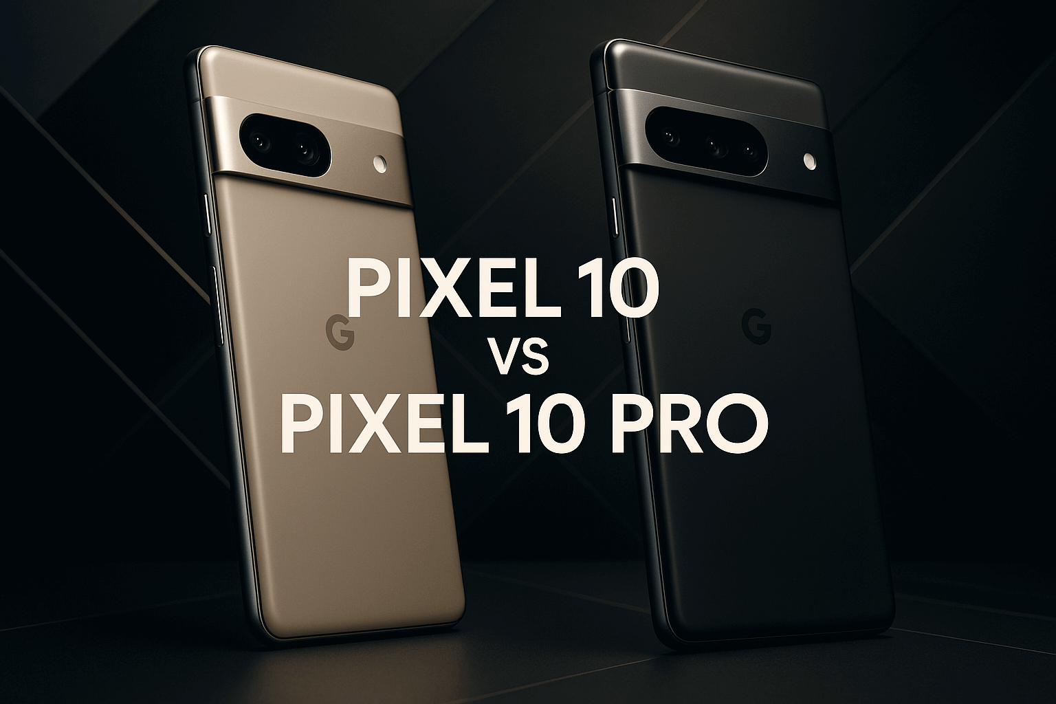 Google Pixel 10 vs Pixel 10 Pro - Fonezone.ae