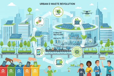 Cities can design better e-waste management systems - Fonezone.ae