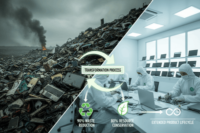 Role of E-Waste Refurbished - Fonezone.ae
