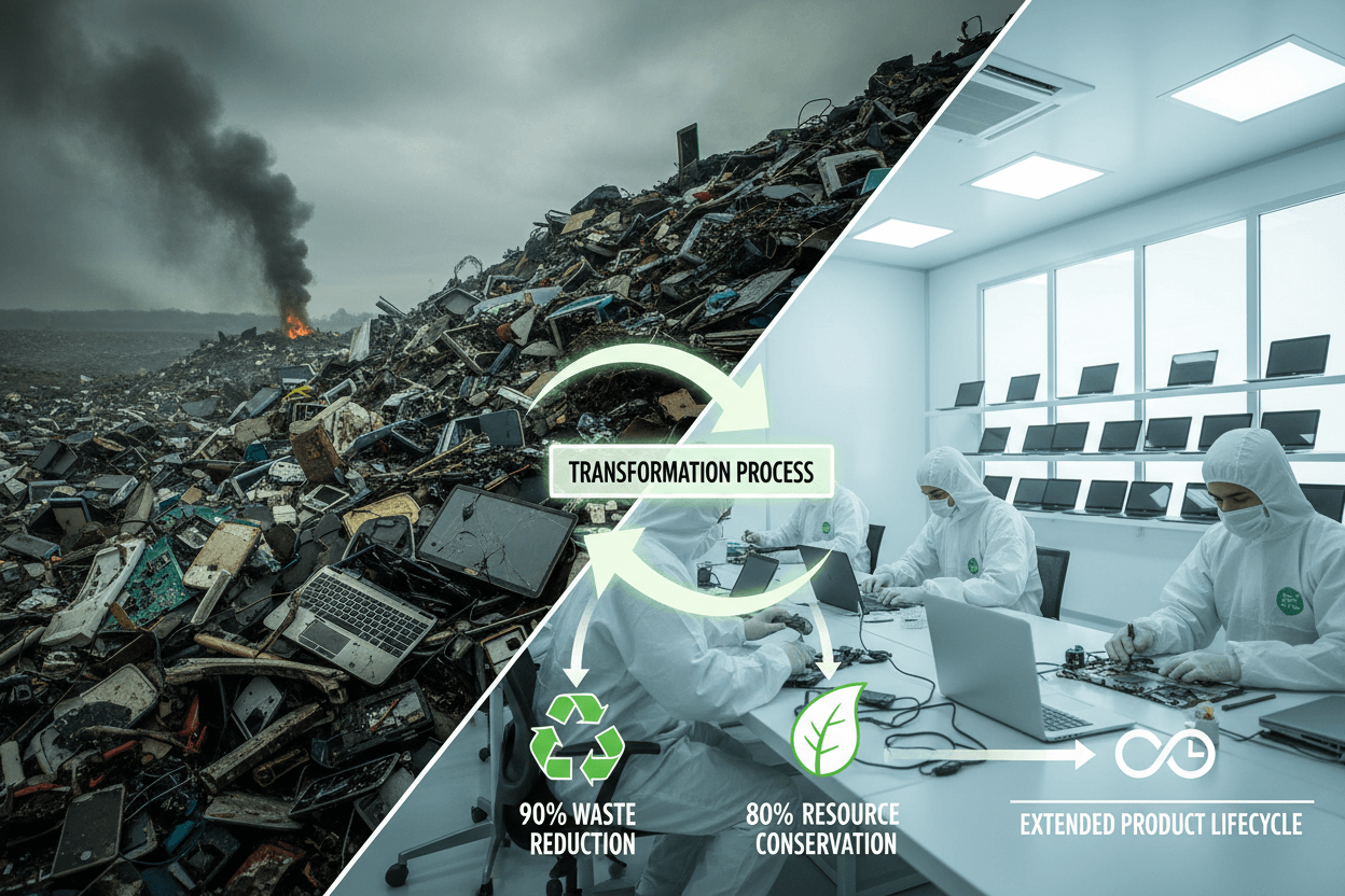 Role of E-Waste Refurbished - Fonezone.ae