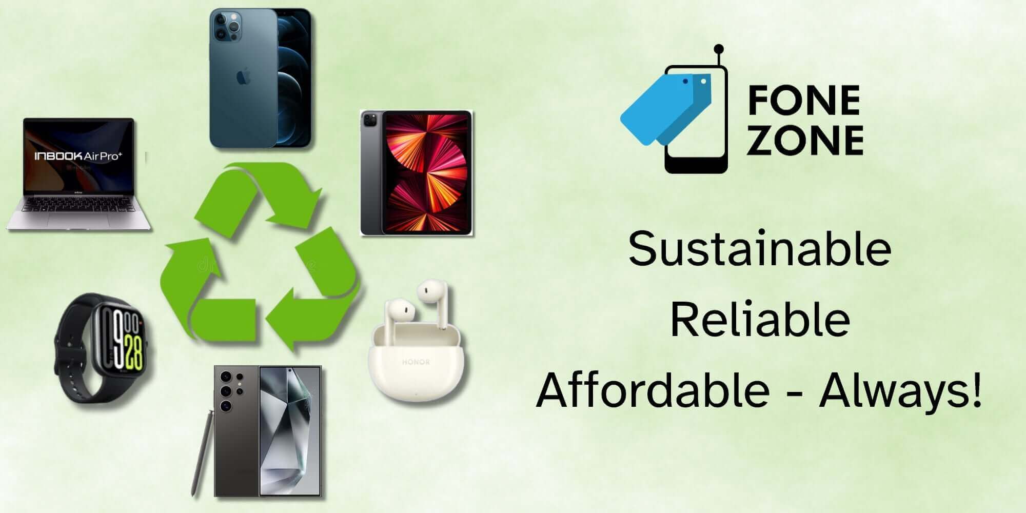 Refurbished devices reducing electronic waste - Fonezone.ae