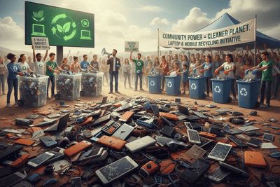 E-waste challenges: Social action for sustainable waste - Fonezone.ae