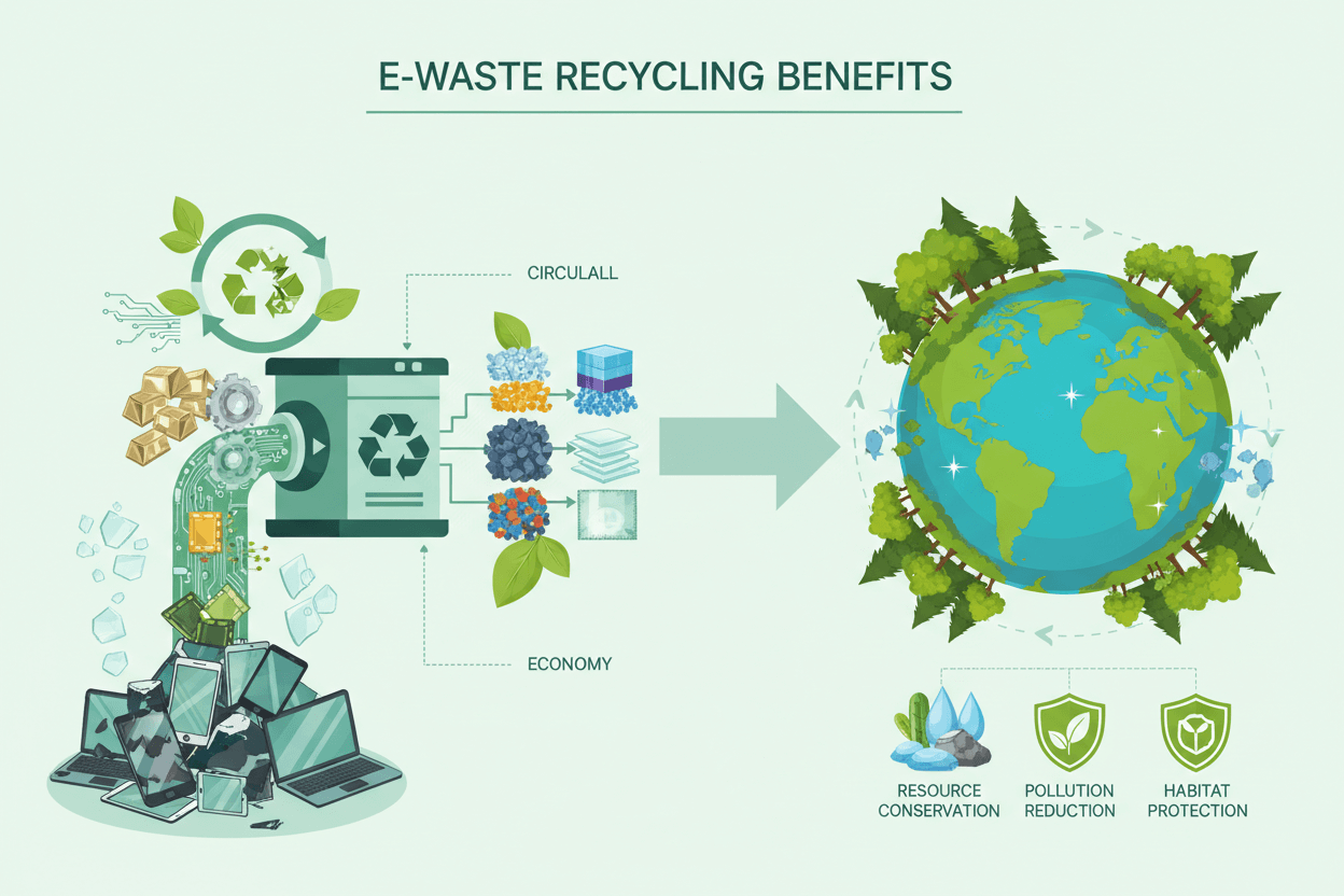E-Waste Recycling Benefits - Fonezone.ae