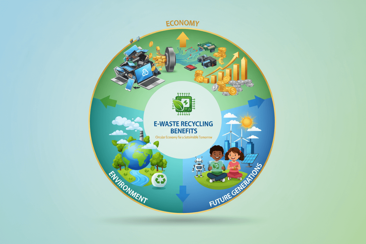 E-waste recycling Benefits - Fonezone.ae