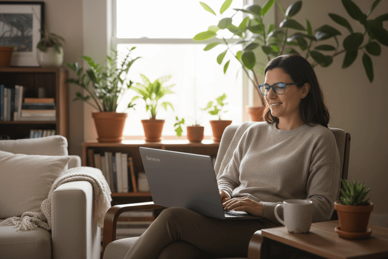 Lenovo laptops for Stress-Free Work From Home Performance - Fonezone UAE