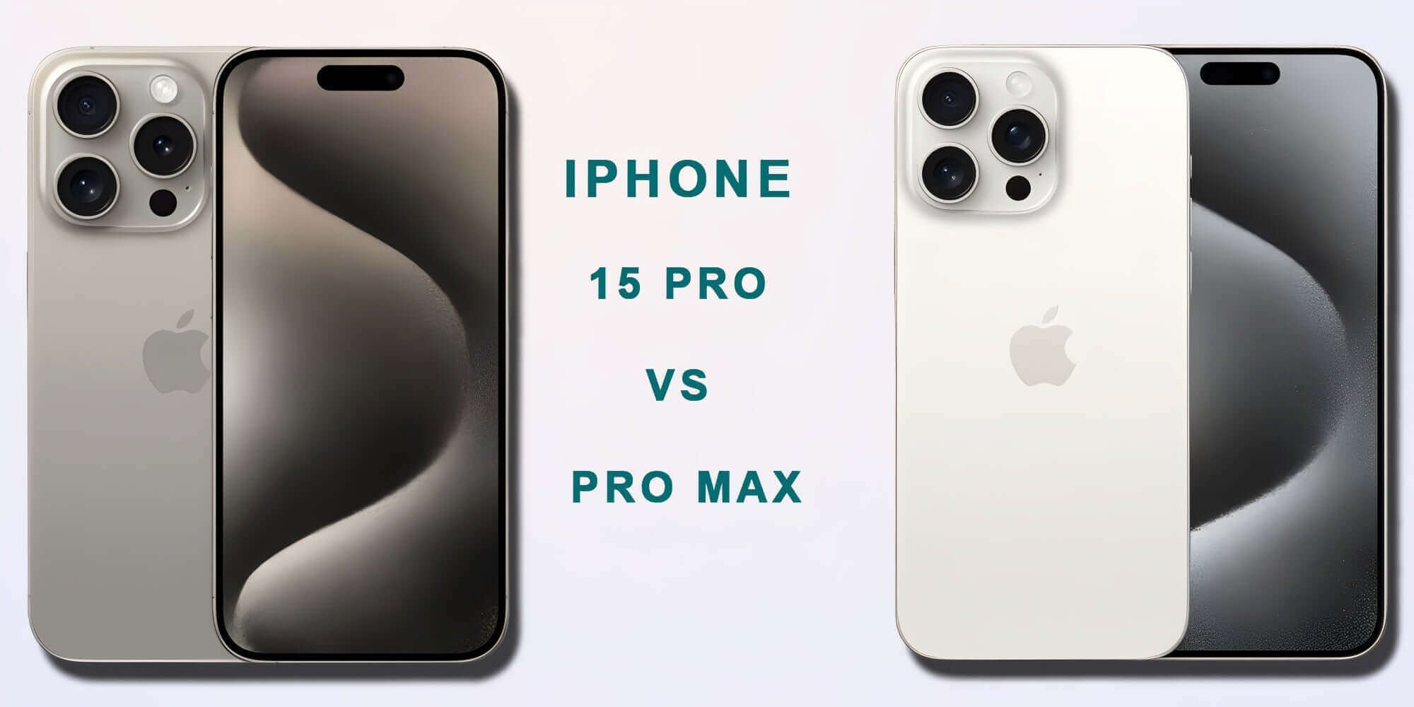 iPhone 15 Pro vs Pro Max - Fonezone.ae