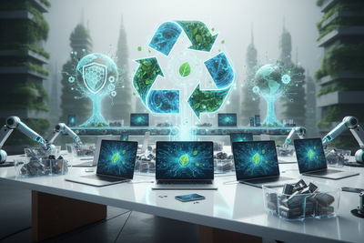 Clean E-Waste Future Laptops Creating Smart, Safe, Sustainable Technology