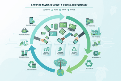 E-waste Management Practices for Sustainability - Fonezone.ae