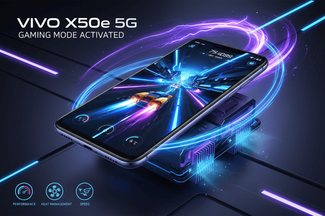 Gaming on the Vivo X50e 5G: Performance, Heat & Speed Review