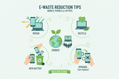 E-waste reduction tips - Fonezone.ae
