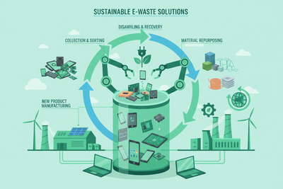 E-Waste Requires Smarter, Sustainable Technology Based Processes