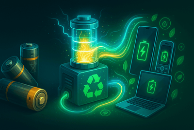 Turning Dead Batteries into New Energy Sources