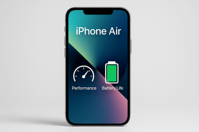 Apple iPhone Air Ensures Powerful Performance with Long-Lasting Reliable Battery