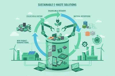 E-Waste Requires Smarter, Sustainable Technology Based Processes