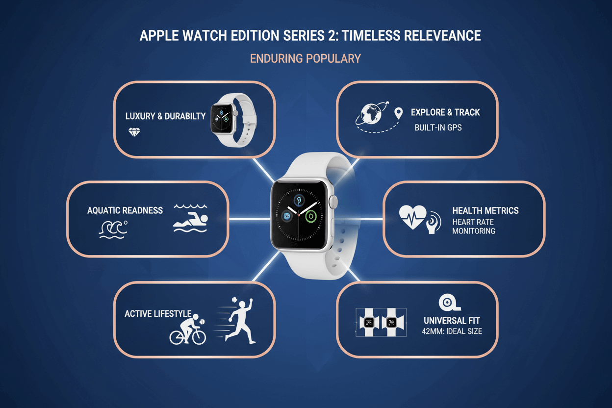 Apple Watch Edition Series 2 42mm - Fonezone.ae