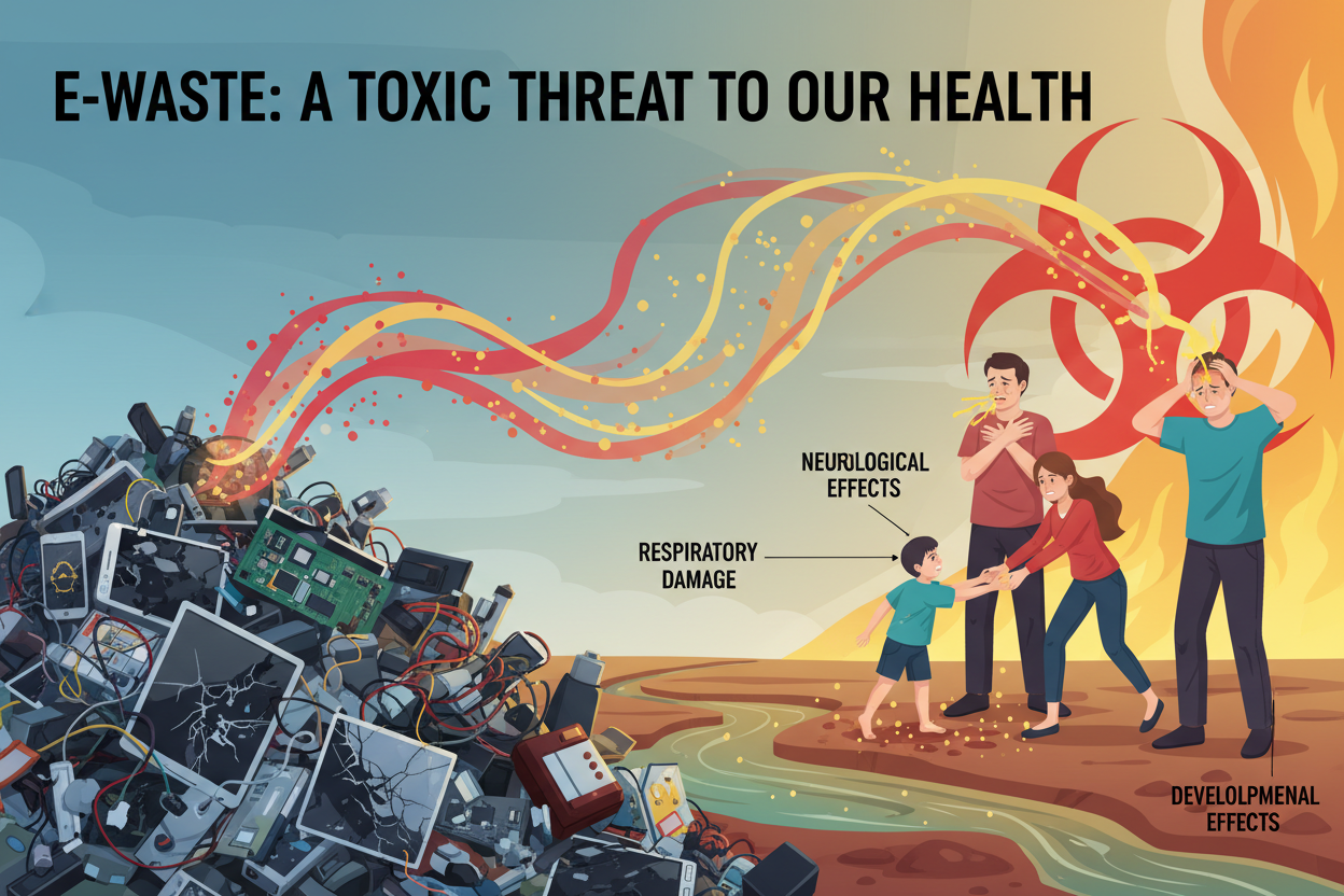 How e-waste impacts human health - Fonezone.ae