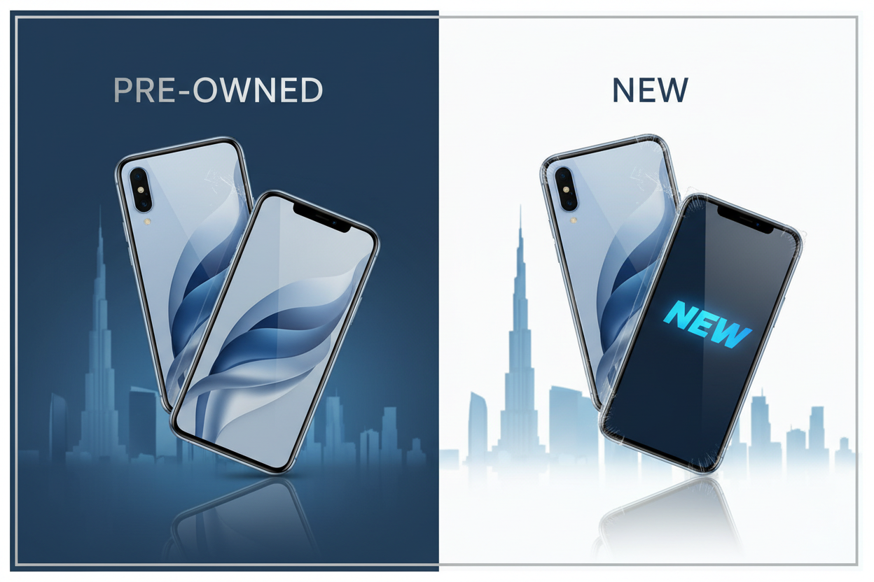 Pre-Owned vs New Mobile - Fonezone.ae