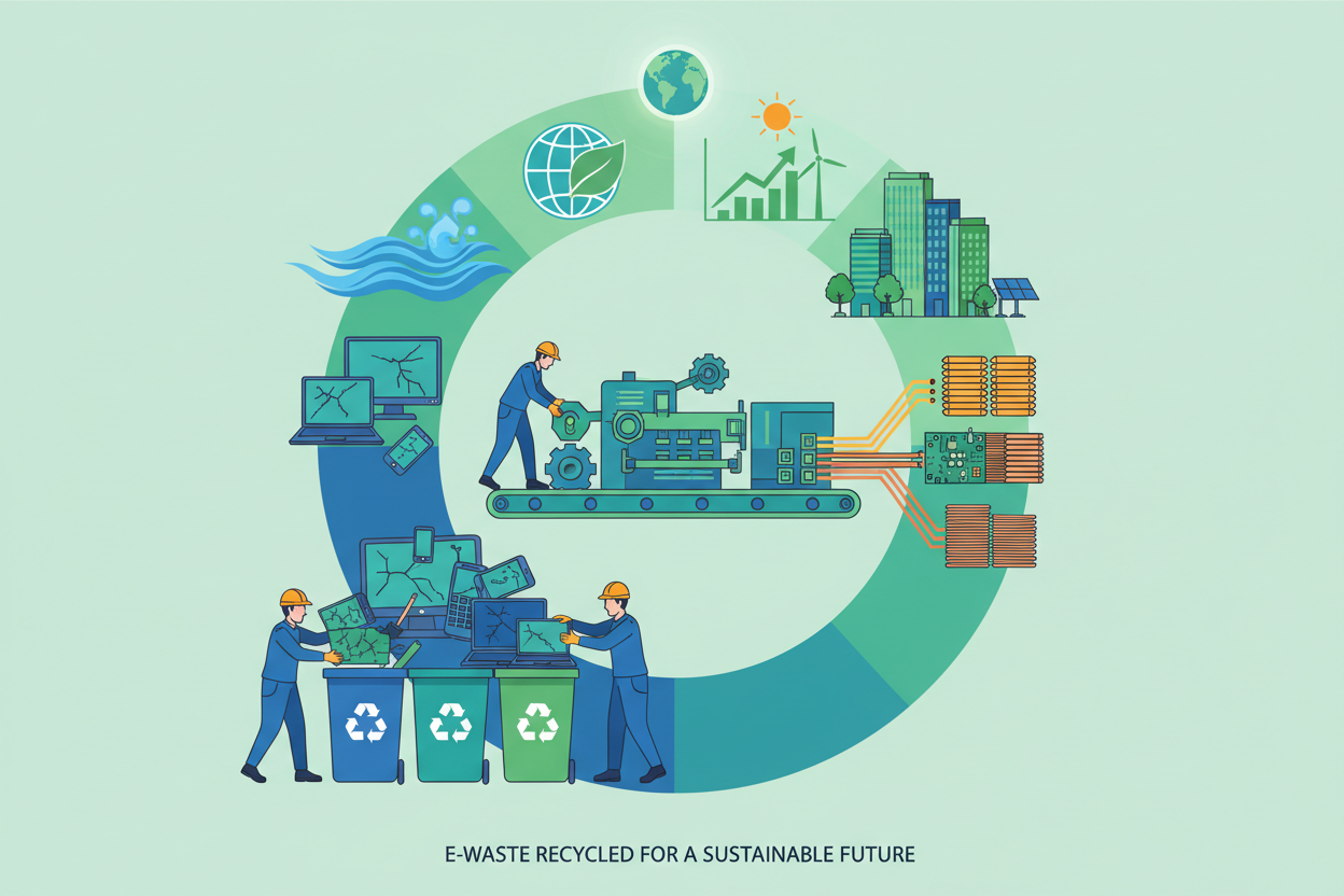 Responsible E-Waste Recycling - Fonezone.ae