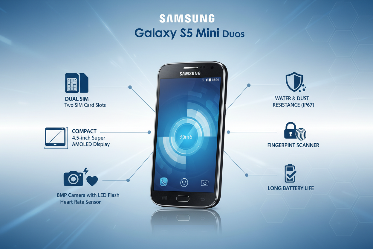 Samsung Galaxy S5 Mini Duos - Fonezone.ae
