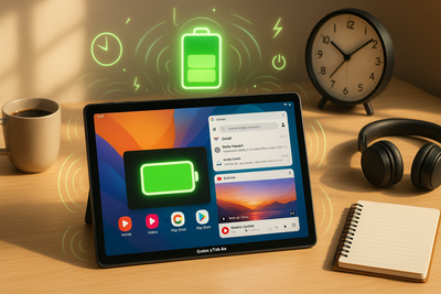 Samsung Galaxy Tab A8 Ensures Long-Lasting Battery Life Daily