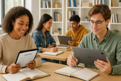 Students Prefer Realme Tablet for Studying, Reading, and Online Classes