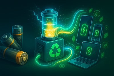 Turning Dead Batteries into New Energy Sources