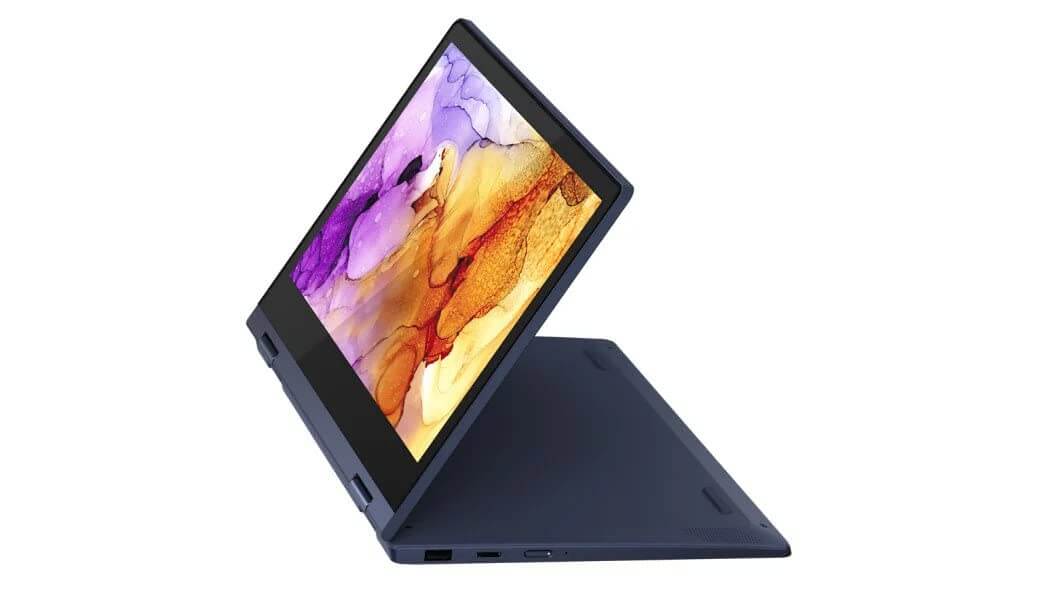 Lenovo 2-in-1 Convertible Laptop Chromebook in Blue Intel Processor in Dubai, Sharjah, UAE