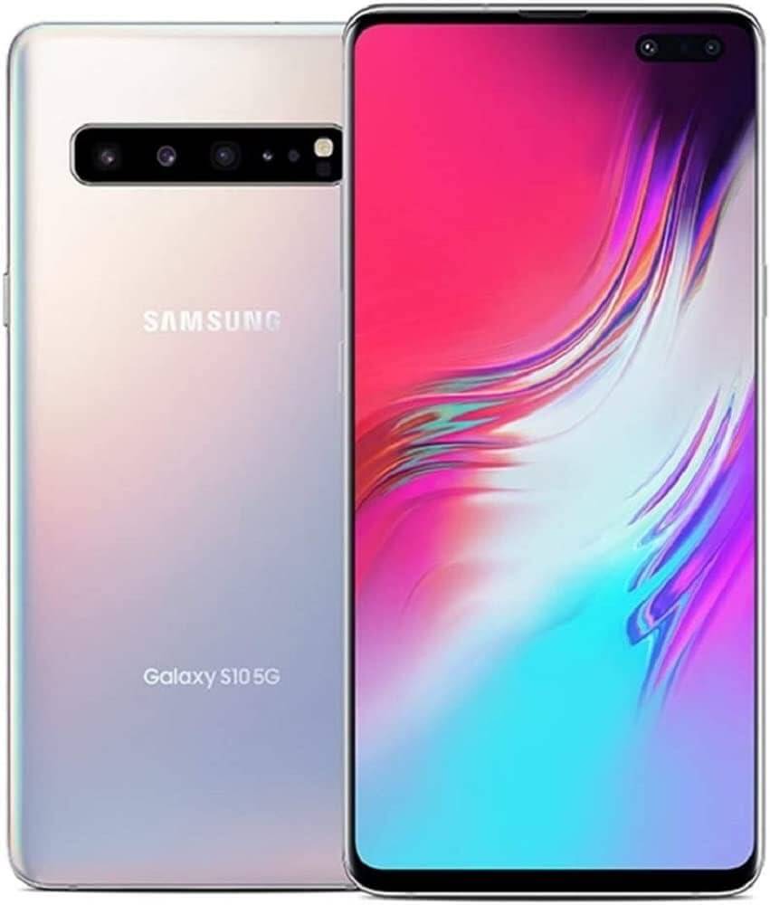 Samsung Galaxy S10 256GB/8GB, 5G Single Sim Crown Silver Price in Dubai, UAE