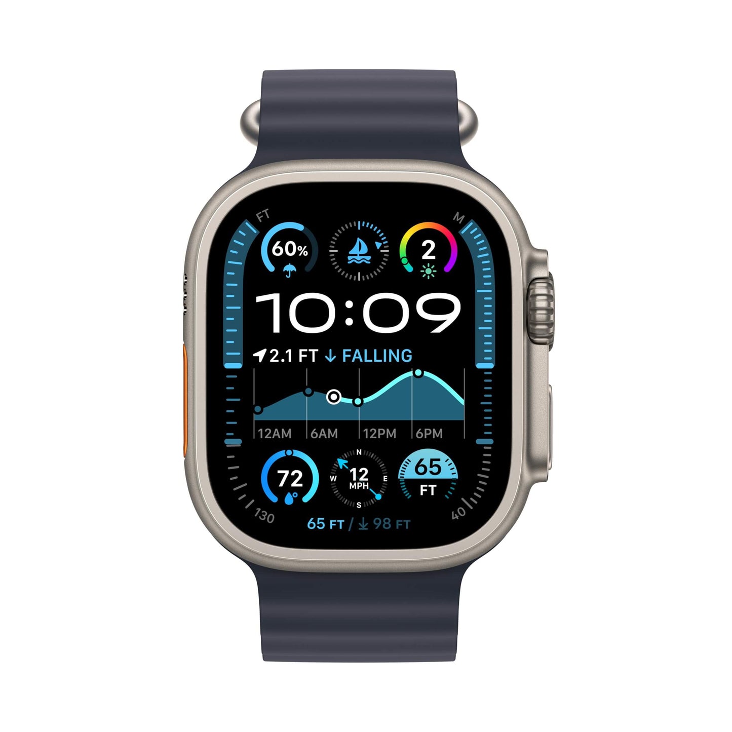 Apple Watch Ultra 2 GPS + Cellular, 49mm Titanium Case at Fonezone UAE