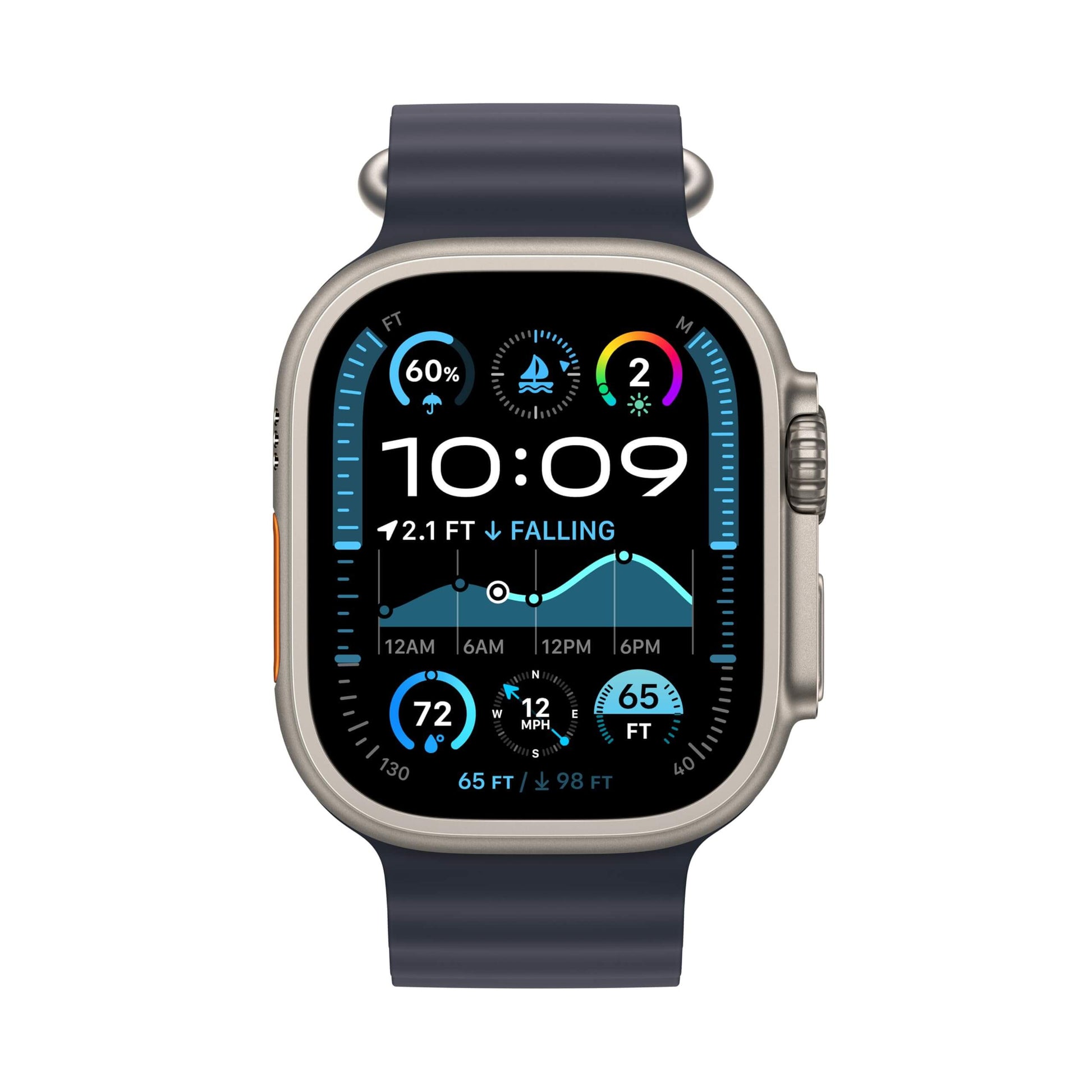 Apple Watch Ultra 2 GPS + Cellular, 49mm Titanium Case at Fonezone UAE