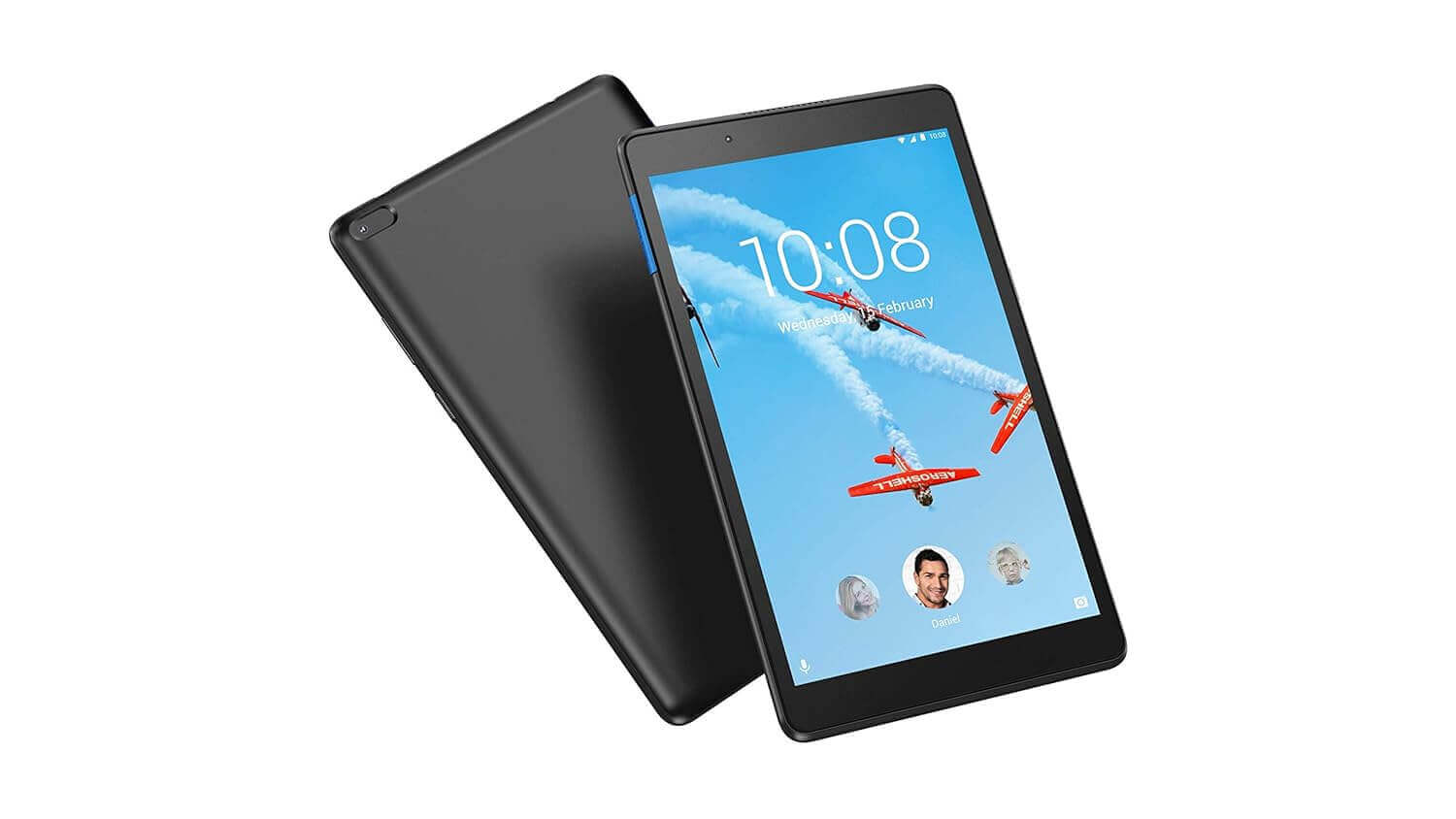 Lenovo Tab E8 Tablet (8-inch, 2GB, 16GB, Wi-Fi Only), Slate Black - Fonezone.ae