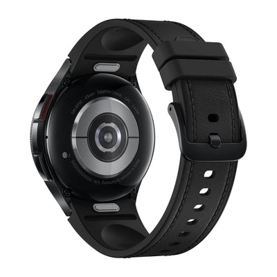 Samsung Galaxy Watch 6 Classic Smartwatch, Health Monitoring, Fitness Tracker, Fast Charging Battery, Bluetooth, 43mm, Black (UAE Version)