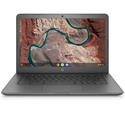HP Chromebook 14-inch Laptop with 180-Degree Swivel AMD Dual-Core 32GB eMMC - UAE