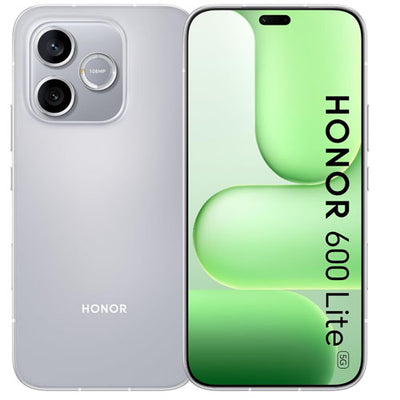 HONOR 600 Lite 5G Smartphone, 8GB RAM + 256GB Storage, 6.6” 120Hz VELVET GREY