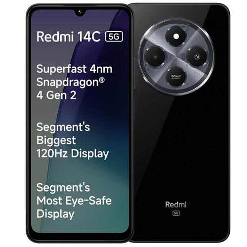 Redmi 14C 256GB 8GB Ram Midnight Black - Shop online at Fonezone.ae