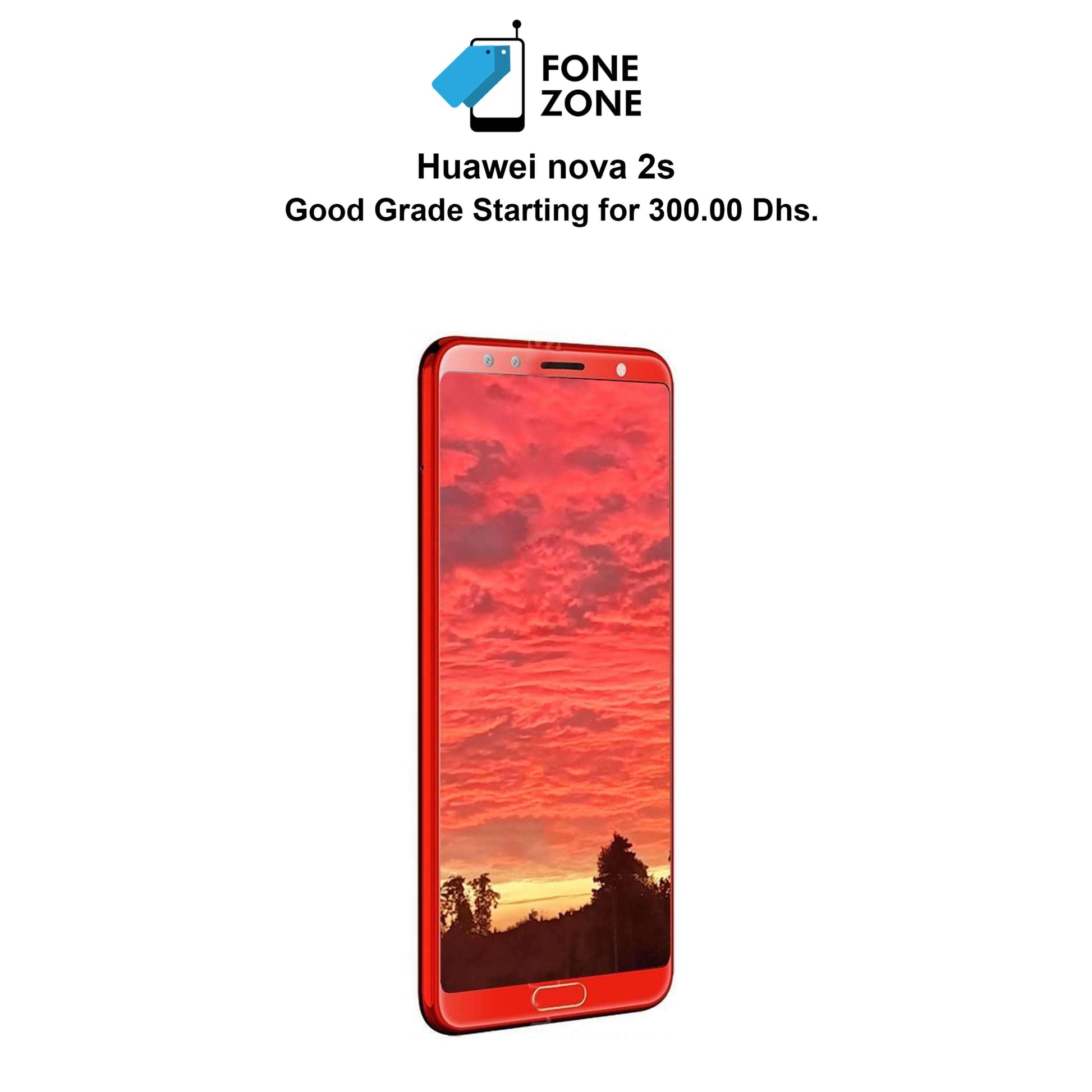 Huawei nova 2s Red at Fonezone.ae
