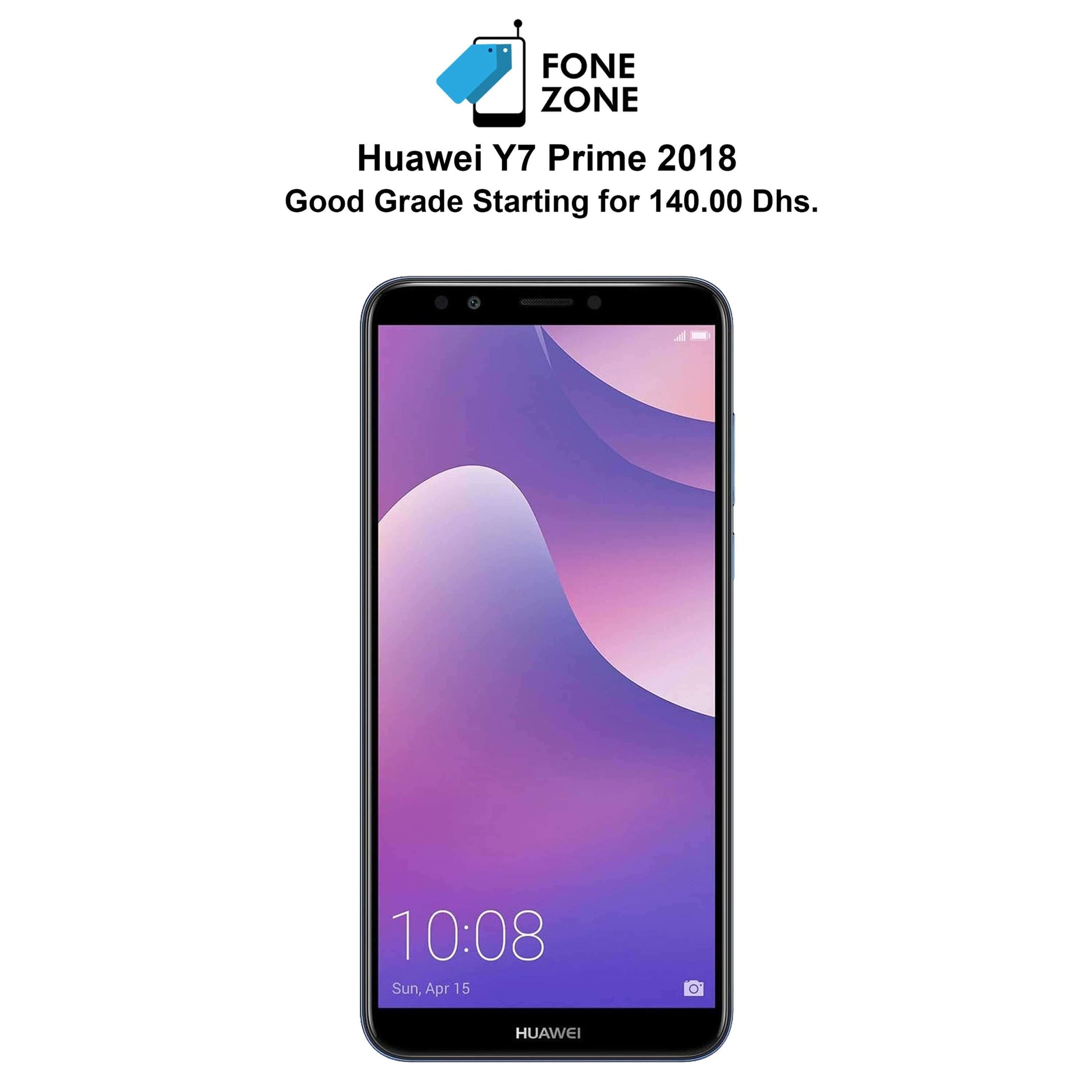 Huawei Y7 Prime 2018 Blue at Fonezone